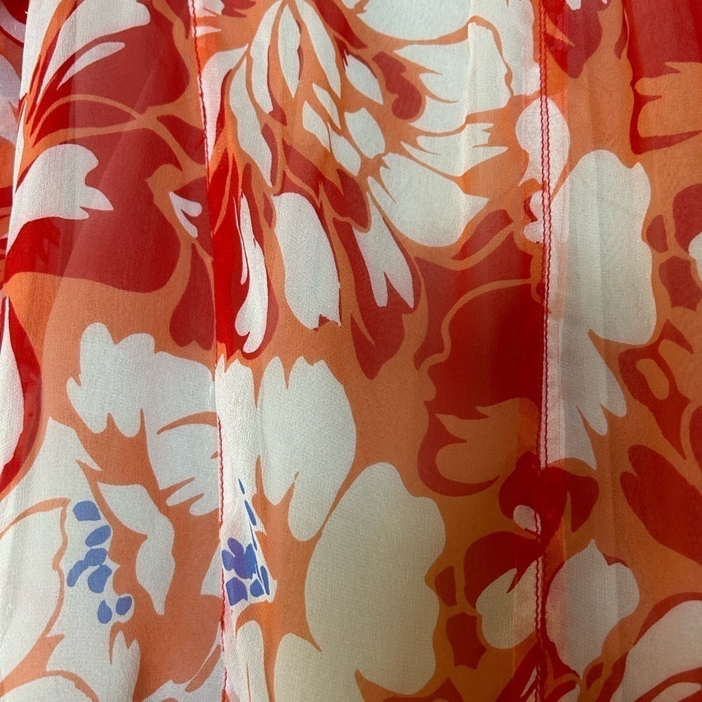 Diane von Furstenberg DVF Jeannette silk blouse Size S - Picture 9 of 14
